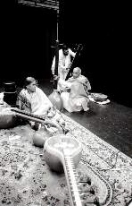 Concert in Switzerland in Neuchâtel in 1991