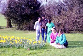 The group in Lugano