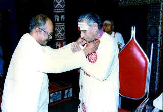 S. Ram Bharati and Carnataka Isaignani Thiru Kunnakudi