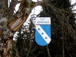 Les Verrires, village frontire