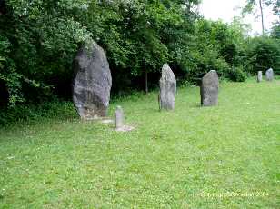 Menhirs nolithique de Clendy