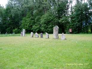 Menhirs nolithique de Clendy