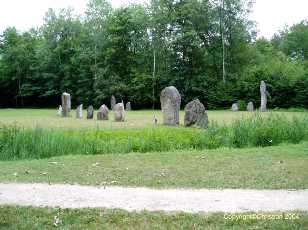 Menhirs nolithique de Clendy