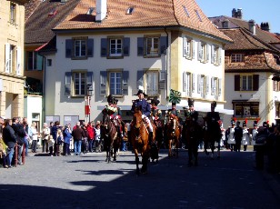 Dfil des Milices Vaudoises, Yverdon-les-Bains