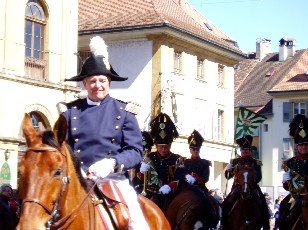 Dfil des Milices Vaudoises, Yverdon-les-Bains