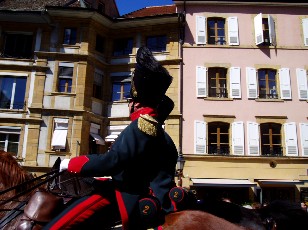 Dfil des Milices Vaudoises, Yverdon-les-Bains