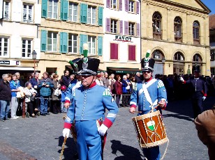 Dfil des Milices Vaudoises, Yverdon-les-Bains