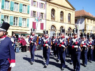 Dfil des Milices Vaudoises, Yverdon-les-Bains