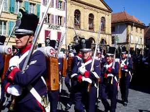 Dfil des Milices Vaudoises, Yverdon-les-Bains