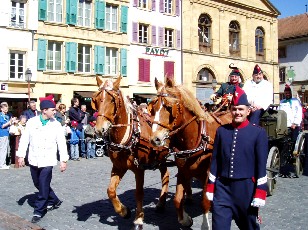 Dfil des Milices Vaudoises, Yverdon-les-Bains