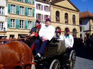 Dfil des Milices Vaudoises, Yverdon-les-Bains