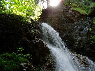 Saut de l'Eau, Sainte-Croix