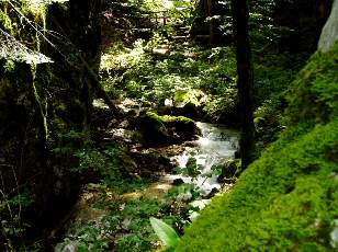 Saut de l'Eau, Sainte-Croix