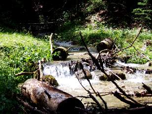 Saut de l'Eau, Sainte-Croix