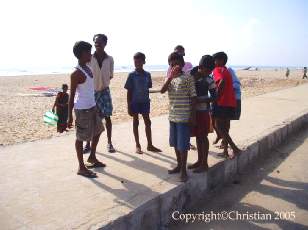 Bord de mer  Madras