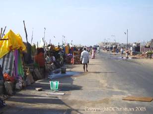 Bord de mer  Madras