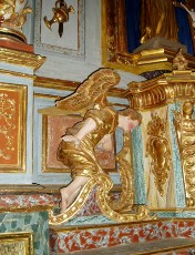 Retable renov des Ferrre d'Ast  l'glise Saint Martin  Antist