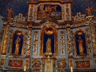 Retable renov des Ferrre d'Ast  l'glise Saint Martin  Antist