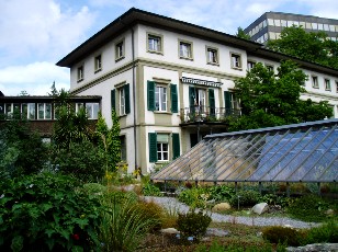 Jardin botanique au mois d'aot  Berne