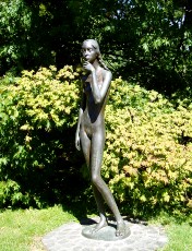 Jardin botanique au mois d'août à Genève