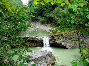 Les gorges de Jogne prs de Broc