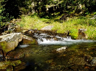 Monte au lac d'Ourrec