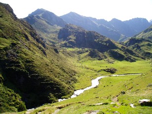 Monte au lac d'Ourrec