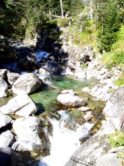 Le Pont d'Espagne, parc national des Pyrnes sur la commune de Cauterets