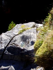 Le Pont d'Espagne, parc national des Pyrnes sur la commune de Cauterets