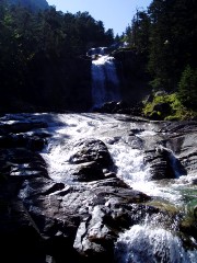 Le Pont d'Espagne, parc national des Pyrnes sur la commune de Cauterets