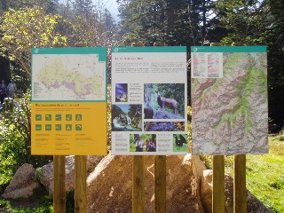 Le Pont d'Espagne, parc national des Pyrnes sur la commune de Cauterets